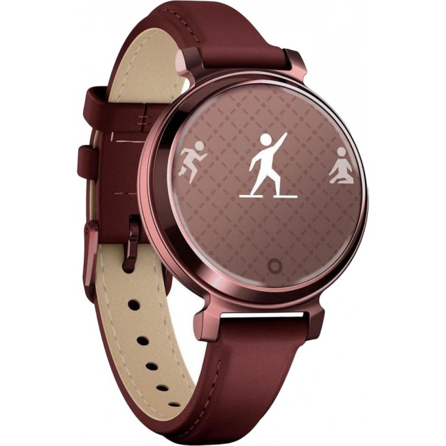 Смарт-годинник Garmin Lily 2 Classic Dark Bronze with Mulberry Leather Band (010-02839-03/61)