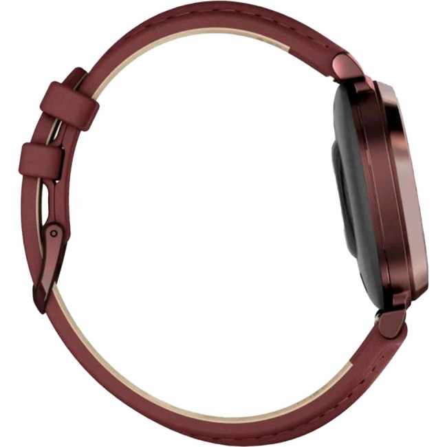 Смарт-годинник Garmin Lily 2 Classic Dark Bronze with Mulberry Leather Band (010-02839-03/61)