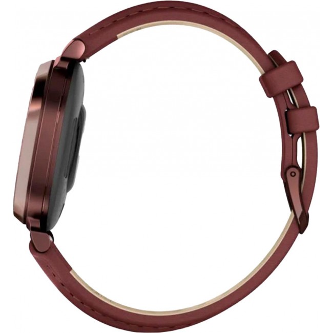 Смарт-годинник Garmin Lily 2 Classic Dark Bronze with Mulberry Leather Band (010-02839-03/61)
