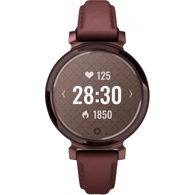Смарт-годинник Garmin Lily 2 Classic Dark Bronze with Mulberry Leather Band (010-02839-03/61)