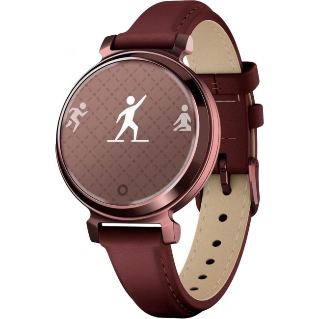Смарт-годинник Garmin Lily 2 Classic Dark Bronze with Mulberry Leather Band (010-02839-03/61)