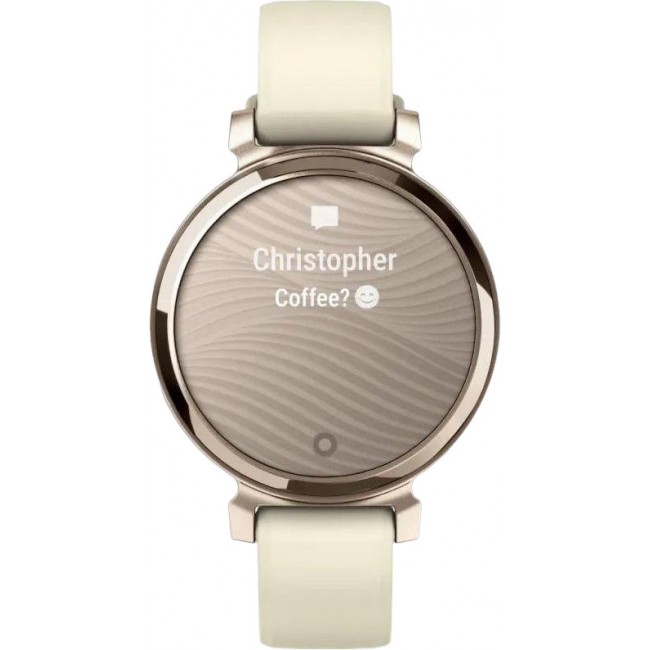 Смарт-часы Garmin Lily 2 Cream Gold with Coconut Silicone Band (010-02839-00/20)