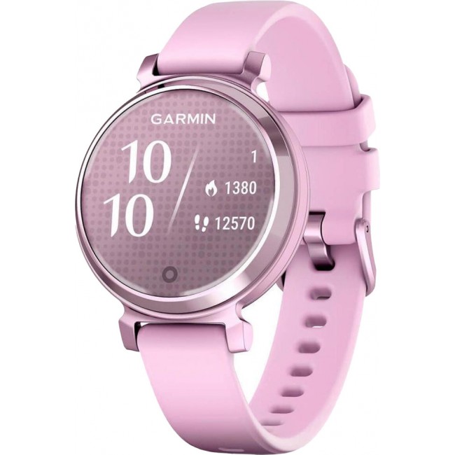 Смарт-годинник Garmin Lily 2 Metallic Lilac with Lilac Silicone Band (010-02839-01/21)