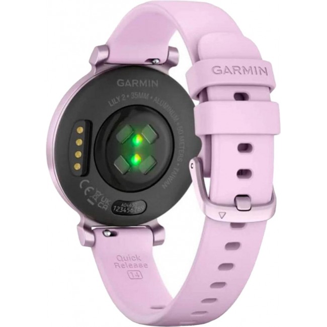 Смарт-годинник Garmin Lily 2 Metallic Lilac with Lilac Silicone Band (010-02839-01/21)