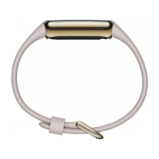 Смарт-годинник Fitbit Luxe Lunar White/Soft Gold (FB422GLWT)