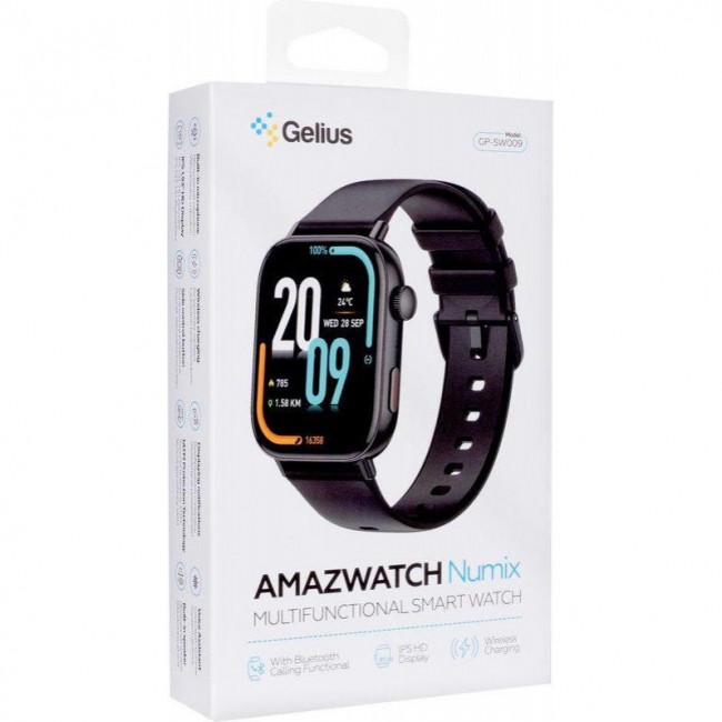 Gelius Pro GP-SW009 Amazwatch Numix Black