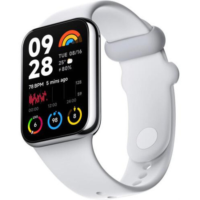 Умные часы Xiaomi Smart Band 8 Pro Light Grey (BHR8007GL)
