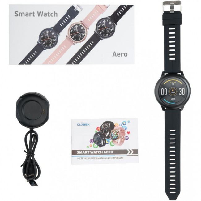 Globex Smart Watch Aero Black