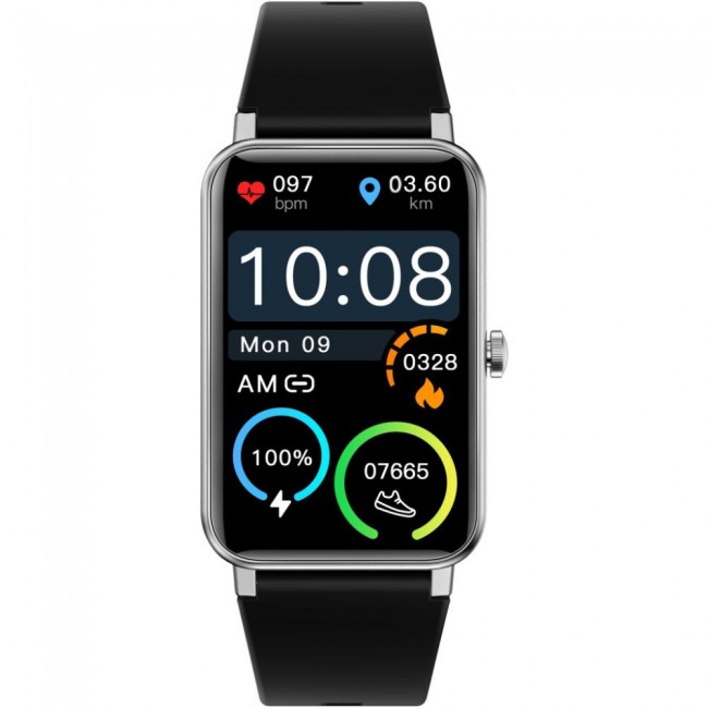 Globex Smart Watch Fit Silver