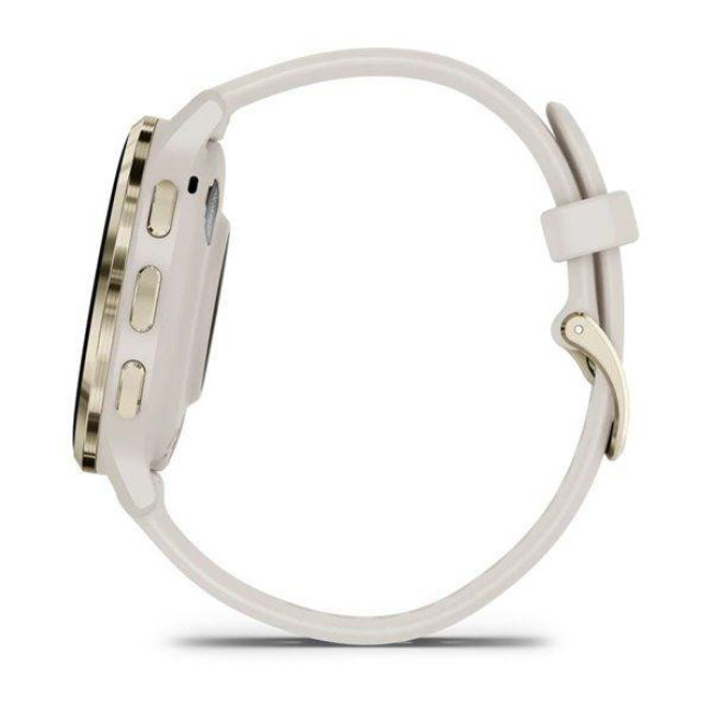 Смарт-часы Garmin Venu 3S Soft Gold S. Steel Bezel with Ivory Case and S. Band (010-02785-04)