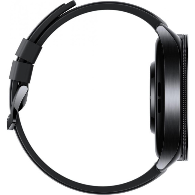 Умные часы Xiaomi Watch 2 Pro Bluetooth Black Case with Black Fluororubber Strap (BHR7211GL)