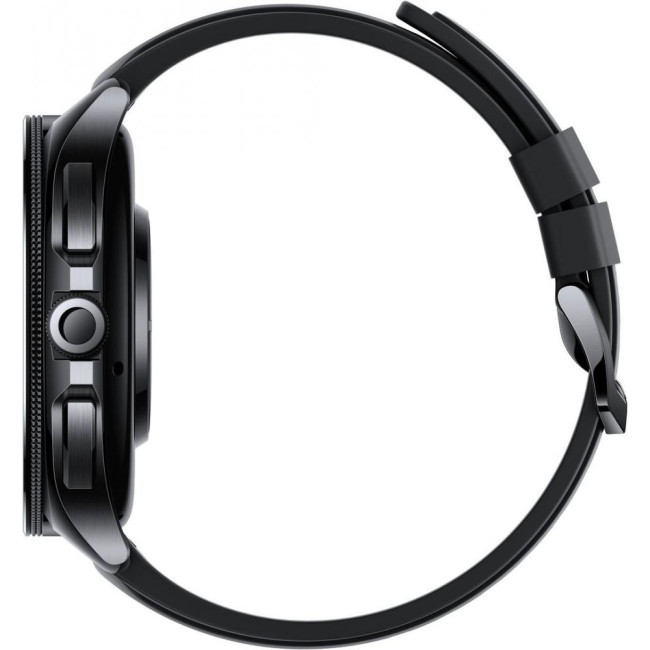Умные часы Xiaomi Watch 2 Pro Bluetooth Black Case with Black Fluororubber Strap (BHR7211GL)