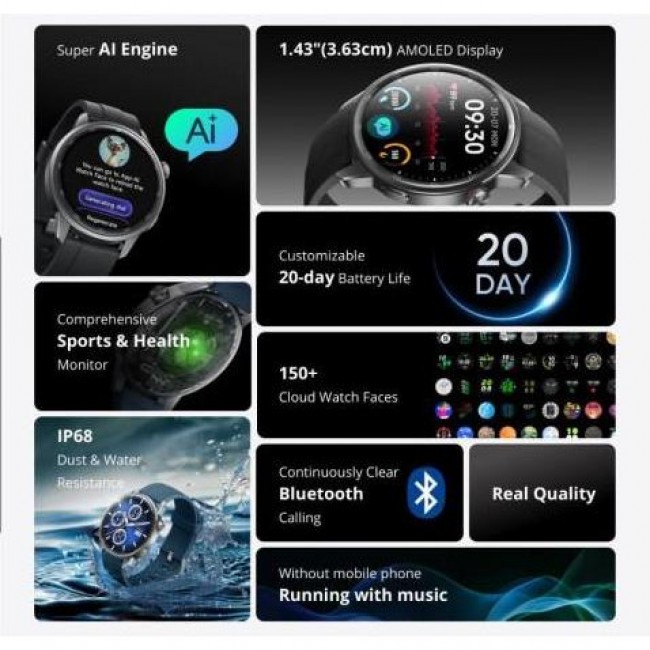 realme Watch S2 Midnight Black