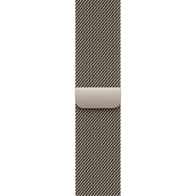 Apple Watch Series 10 GPS + Cellular 42mm Natural Titanium Case w. Природна міланська петля (MWXF3)