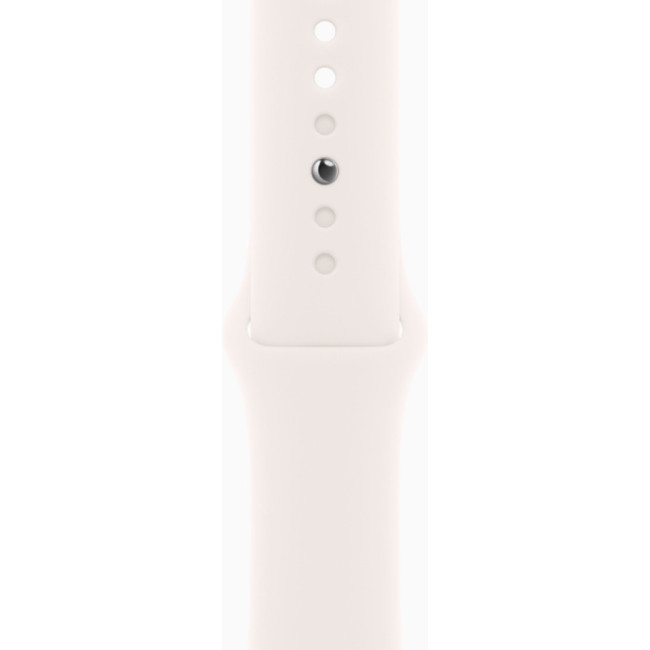 Apple Watch Series 10 GPS + Cellular 42mm Rose Gold Alu. Case w. Light Blush Sport Band - S/M (MWX93)