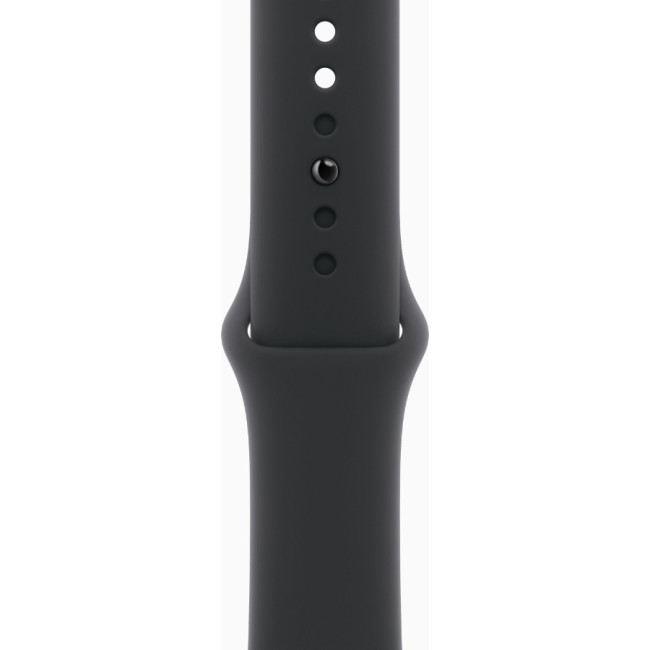 Apple Watch Series 10 GPS + Cellular 42mm Slate Titanium Case w. Black Sport Band - M/L (MWXH3)