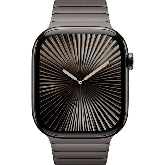 Apple Watch Series 10 GPS + Cellular 42mm Slate Titanium Case w. Slate Link Bracelet (MX0M3+MXMD3)