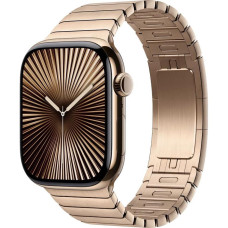 Apple Watch Series 10 GPS + Cellular 46mm Gold Titanium Case w. Gold Link Bracelet (MX183+MXMH3)