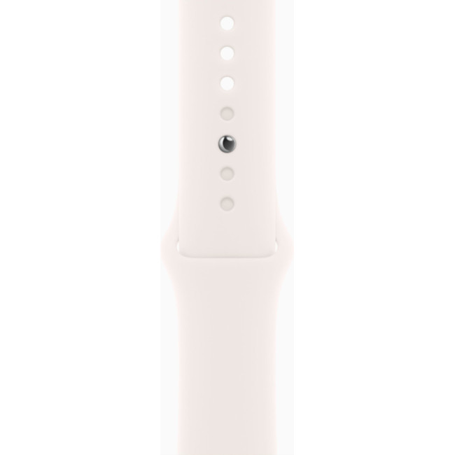 Apple Watch Series 10 GPS + Cellular 46mm Rose Gold Alu. Case w. Light Blush Sport Band - S/M (MWY63)