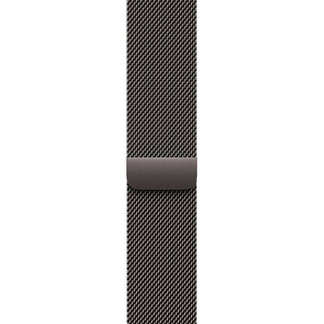 Apple Watch Series 10 GPS + Cellular 46mm Slate Titanium Case w. Slate Milanese Loop - M/L (MWYW3)