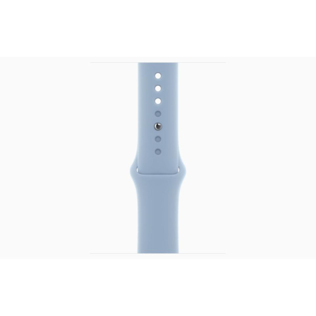 Apple Watch Series 8 GPS 45mm Silver Aluminum Case with White S. Band - S/M (MP6P3/MP6T3)