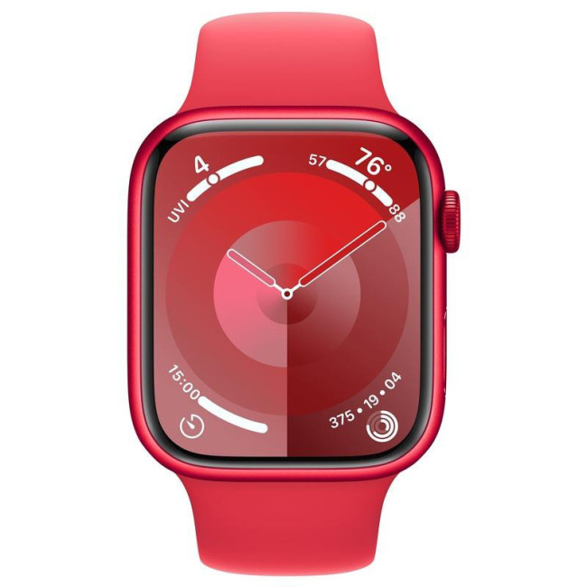 Apple Watch Series 9 GPS + Cellular 45mm PRODUCT RED Alu. Справа w. PRODUCT RED S. Band - S/M (MRYE3)
