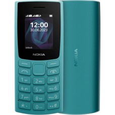 Телефон Nokia 105 SS 2023 Cyan (1GF019EPG6C01)