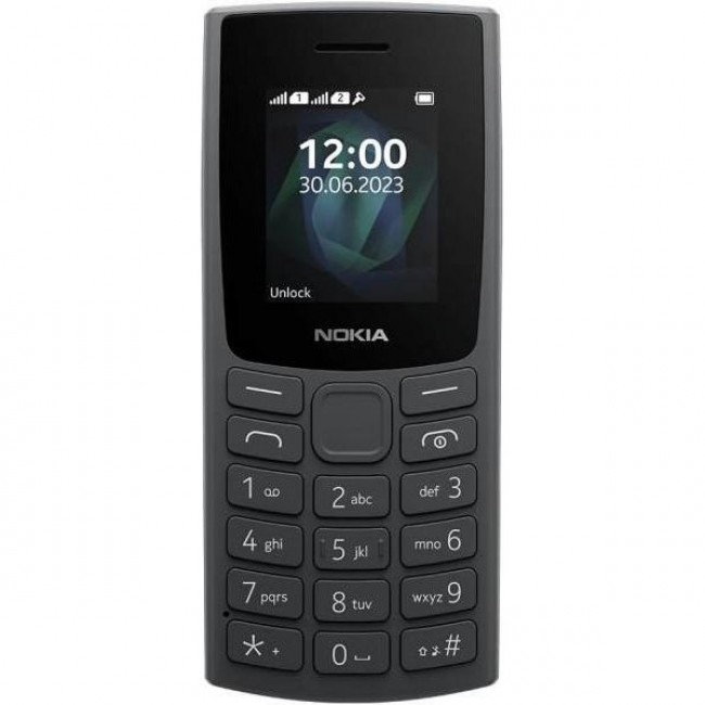 Nokia 106 DS 2023 Charcoal (1GF019BPA2C01)