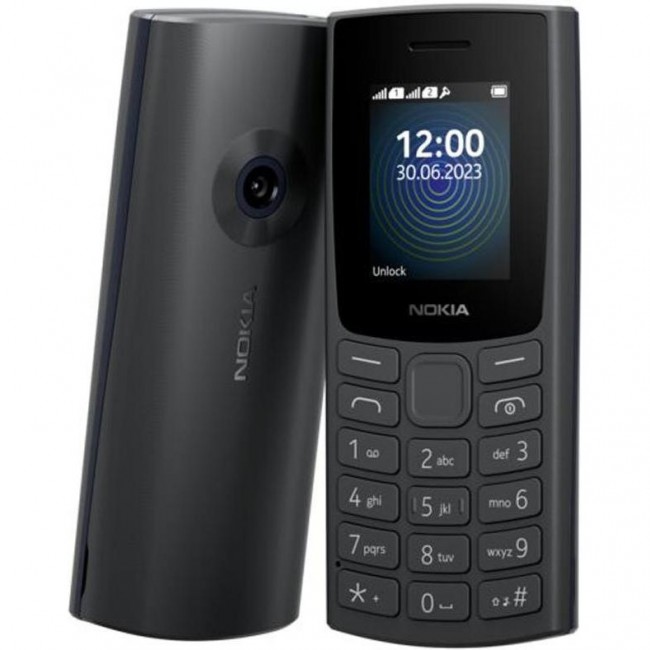 Nokia 110 DS 2023 Charcoal (1GF019FPA2C01)