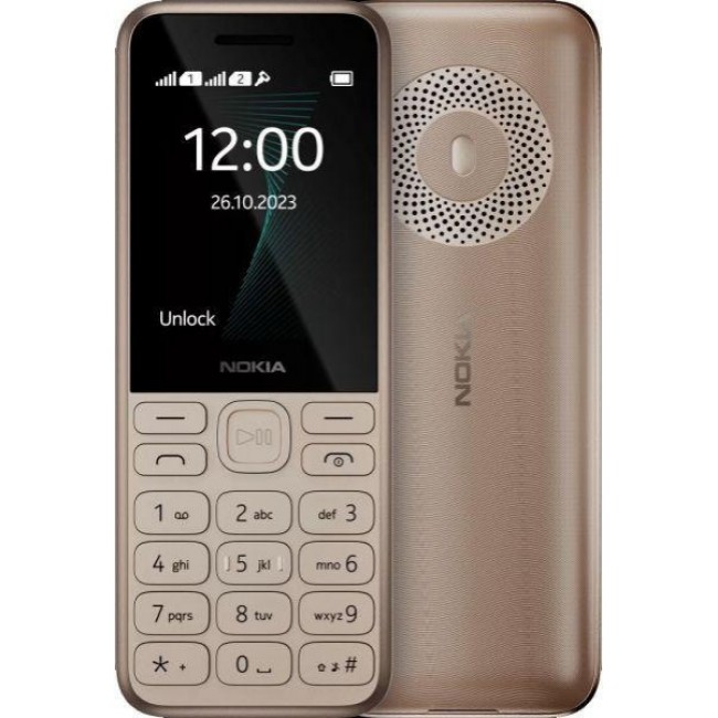 Nokia 130 Dual Sim 2023 Light Gold