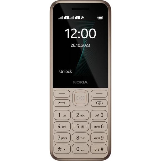 Nokia 130 Dual Sim 2023 Light Gold