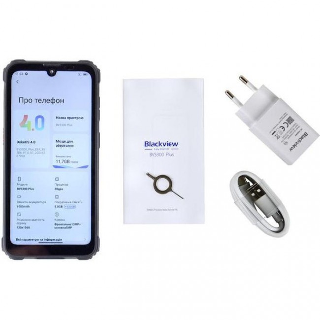 Blackview BV5300 Plus 8/128GB Black EU