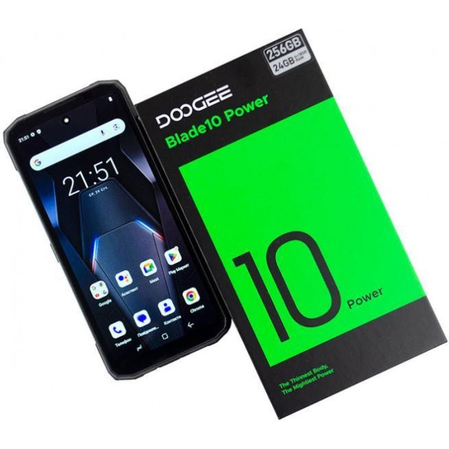 DOOGEE Blade 10 Power 6/256GB Silver
