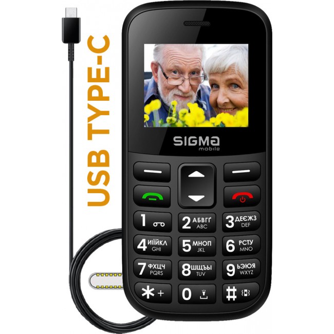 Sigma mobile Comfort 50 CF115 EASY Black