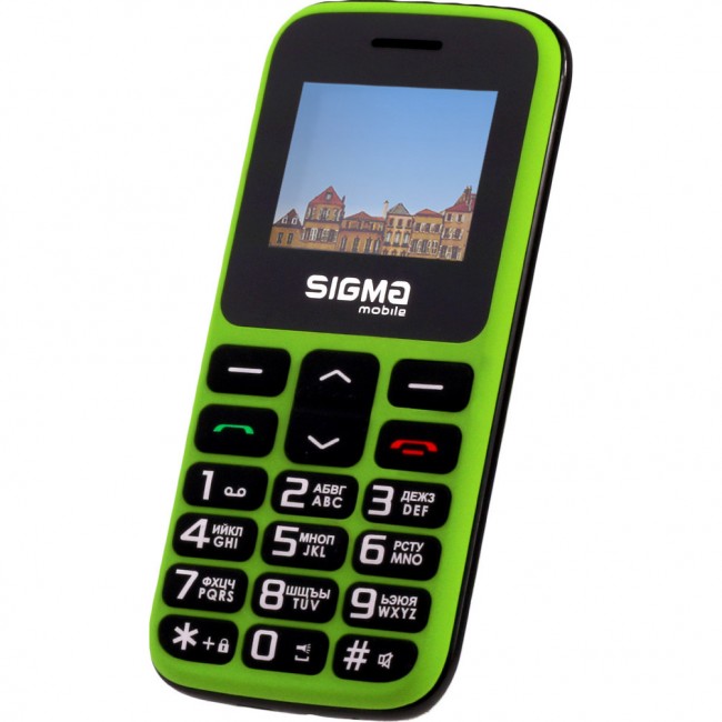 Sigma mobile Comfort 50 HIT Black-Green
