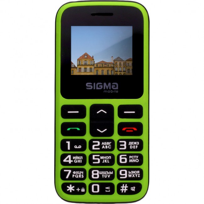 Sigma mobile Comfort 50 HIT Black-Green