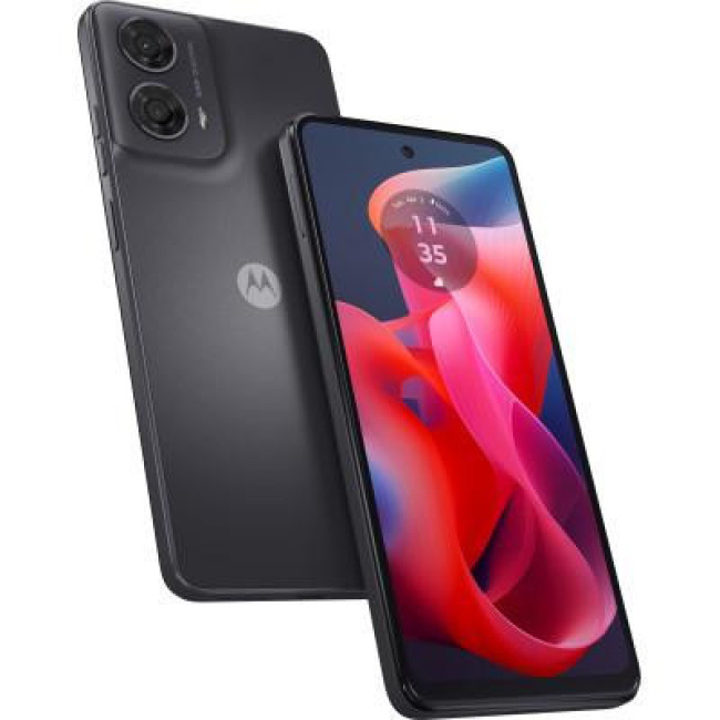 Смаpтфон Motorola G24 4/128GB Matte Charcoal (PB180009)