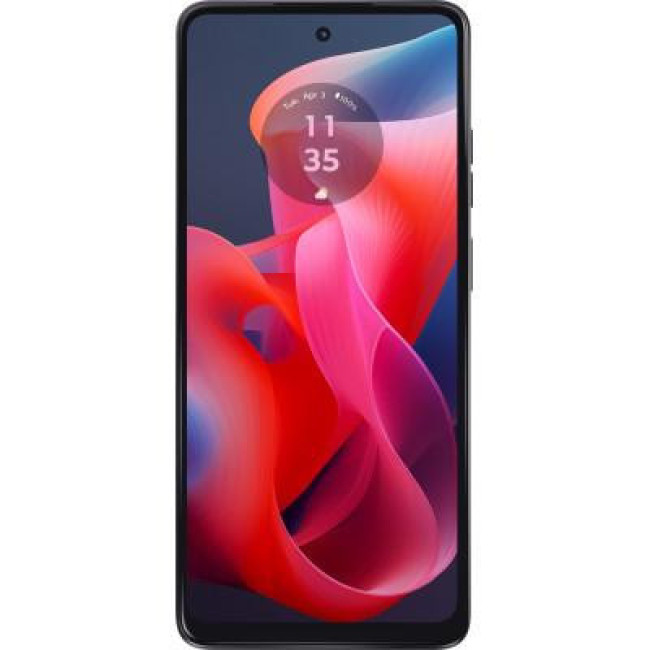 Смаpтфон Motorola G24 4/128GB Matte Charcoal (PB180009)