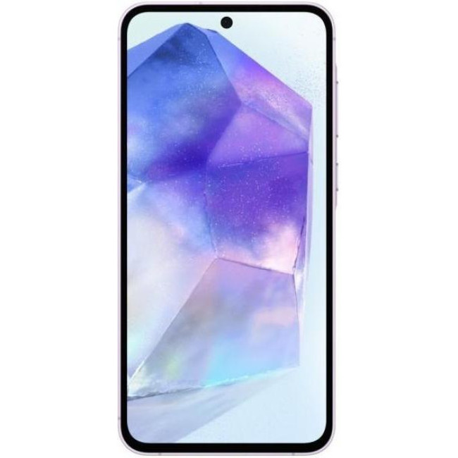 Смаpтфон Samsung Galaxy A55 5G SM-A556E 12/256GB Awesome Lilac