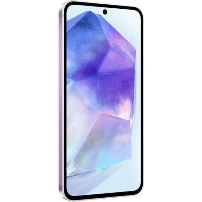 Смаpтфон Samsung Galaxy A55 5G SM-A556E 12/256GB Awesome Lilac