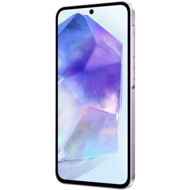 Смаpтфон Samsung Galaxy A55 5G SM-A556E 12/256GB Awesome Lilac