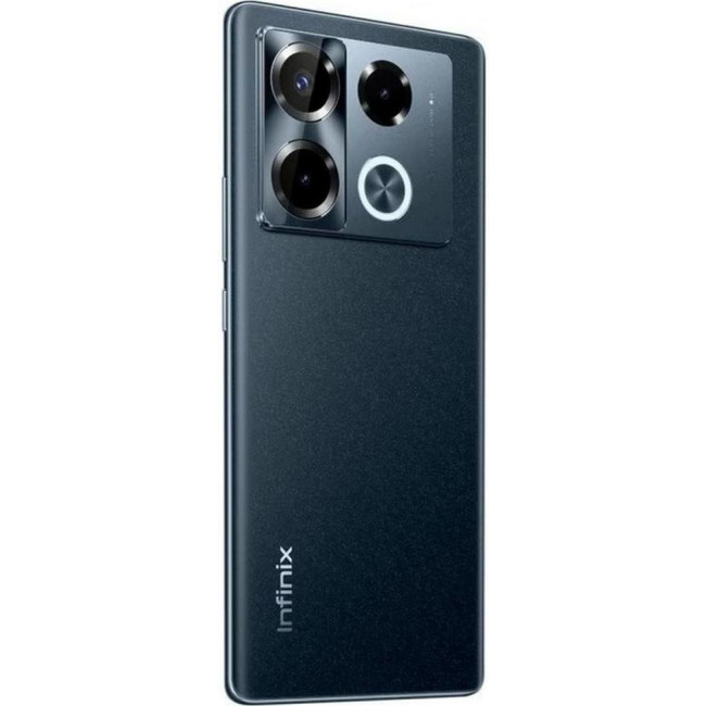 Смаpтфон Infinix Note 40 Pro 12/256GB Obsidian Black (4894947019449)