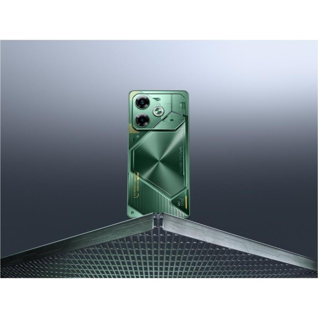 Смаpтфон Tecno POVA 6 LI7 8/256GB Comet Green (4894947019074)