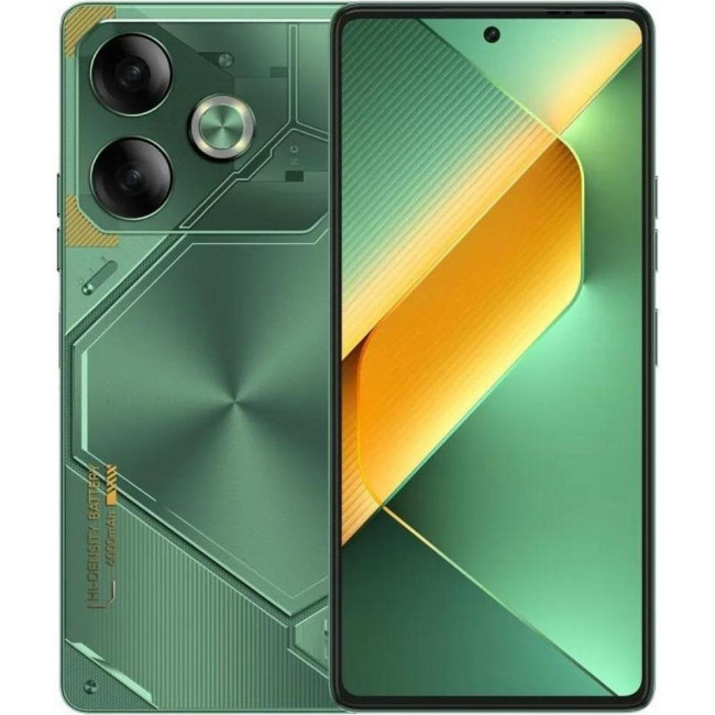 Смаpтфон Tecno POVA 6 LI7 8/256GB Comet Green (4894947019074)