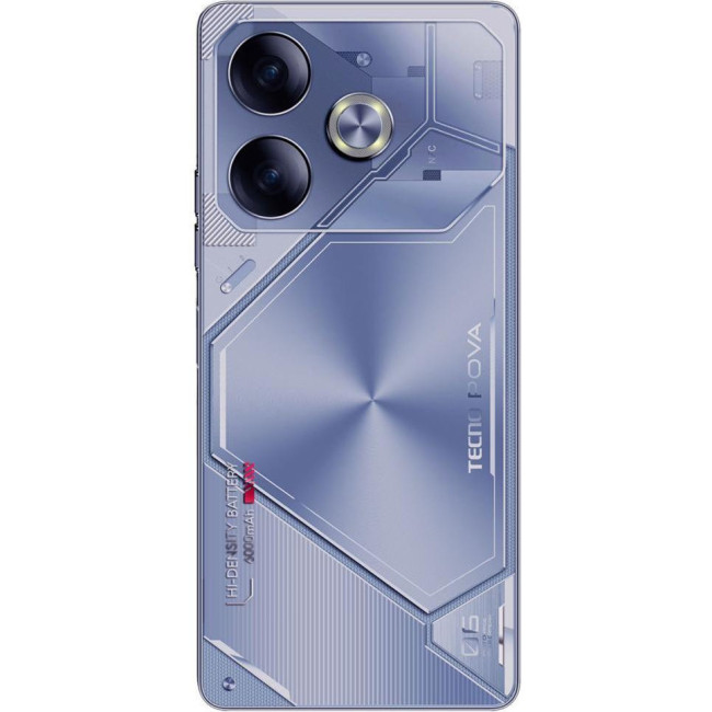 Смаpтфон Tecno Pova 6 LI7 12/256GB Interstellar Blue (4894947019104)