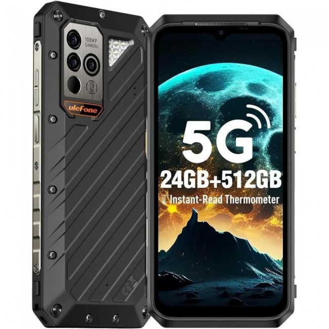 Смартфон Ulefone Power Armor 18 Ultra 12/512GB Black