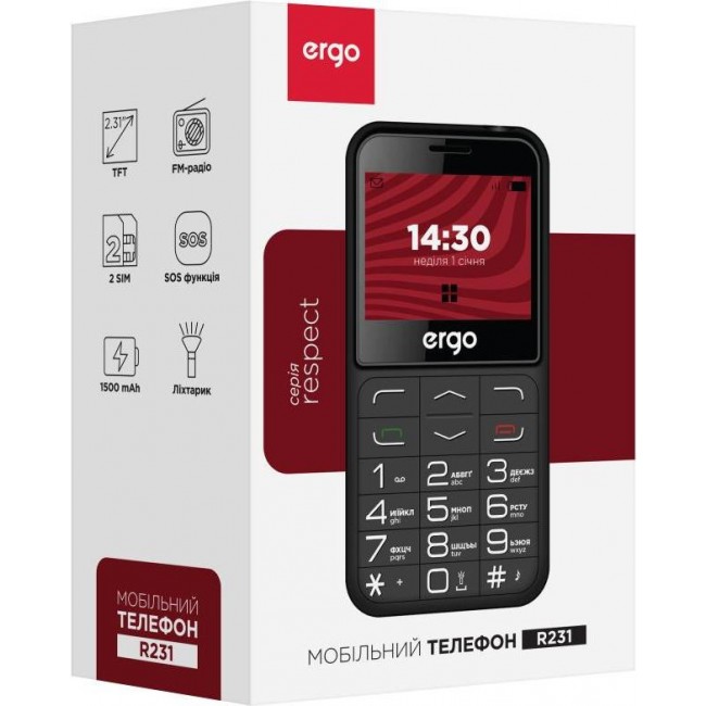 ERGO R231 Black