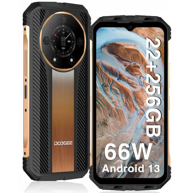 Смаpтфон DOOGEE S110 12/256GB Classic Gold