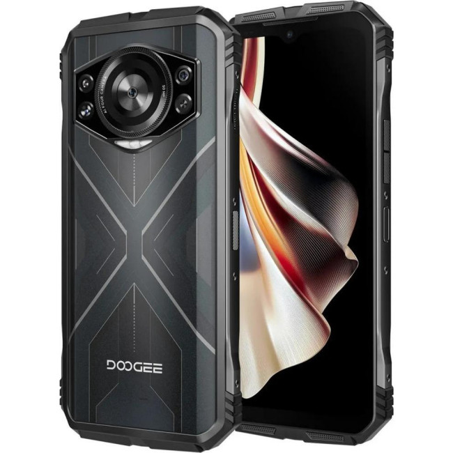 Смаpтфон DOOGEE S Cyber 8/256GB Silver (6923740212424)