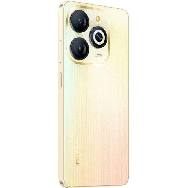 Смаpтфон Infinix Smart 8 3/64GB Shinny Gold